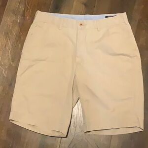 Polo Ralph Lauren Men's Shorts 32 Beige Classic  Chino Pockets Preppy Beach Golf